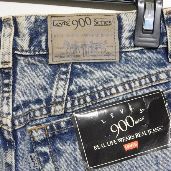 Levis Vintage Acid Wash Women's Jeans - 14 - NWT - Picture 5 of 7